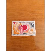 1972 Франция чистая клей MNH** медицина выпускалась одиночкой (3-3)