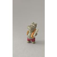 Фигурка Kinder, Бегемотик  Bade Beppo из серии "Бегемотики на Гавайях" 1988г