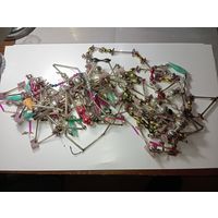 Ёлочная игрушка Герлянда Стеклярус , СССР .