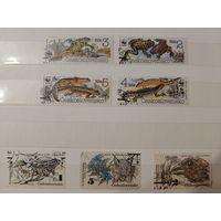 РАСПРОДАЖА КОЛЛЕКЦИИ. Чехословакия. марки "фауна"