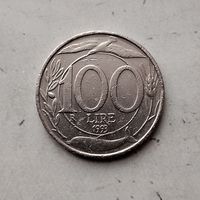 100 лир 1993 года Италия. Итальянская Республика.