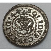 Рыжскi Кiрмаш! Солид 1644, Рига, Кристина. СУПЕР!!! Без обращения, в звоне