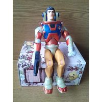 V Марвел: Экшен-фигурка Аксель Мэннинг А.Т.О.М. - Action Man A.T.O.M. - Axel Ax-man (Alpha Teens On Machines). Hasbro Z Marvel, 2005 (солдатик, персонаж из комиксов). Высота 30см. (возможен обмен)