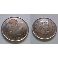 Канада, 25 центов 2011 (Природа Канады, Сапсан)