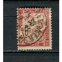 Франция - 1893/1896 - Числа 30C. Portomarken - [Mi.31px] - 1 марка. Гашеная.  (Лот 28JM)-TG2P25