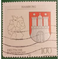 Германия 1992. Герб Гамбурга