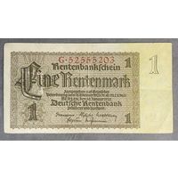 Банкнота 1 марка 1937 год. Веймарская республика
