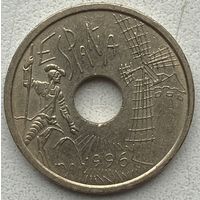 Испания 25 песет 1996 г. Кастилия - Ла-Манча