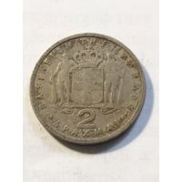 Греция 2 драхмы 1957