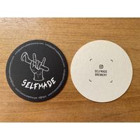 Подставка под пиво "Selfmade Brewery" /Москва, Россия/ No 9