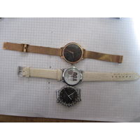 Часы кварцевые 3 шт. с рубля!