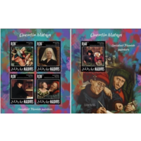 Мальдивы 2014г  Живопись  ИСКУССТВО КАРТИНЫ    к/б+бл MNH