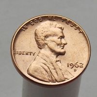 США 1 цент 1962 D