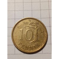 10 пенни Финляндия 1982 год