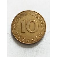 Германия 10 пфенинг 1983 J