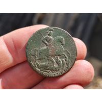 2 копейки 1757г. Не чищена. С 1 рубля!