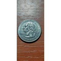 США Штаты и территории 25 центов (квотер) Северная Дакота 2006