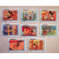 Монголия. Мультфильмы.  У. Дисней. "Микки и бобовый стебель". Цена за все.