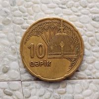 10 гяпиков 2006 Азербайджан. Азербайджанская Республика. Красивая монета!