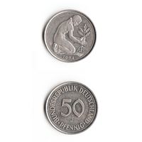 50 пфеннигов Германия 1994 года(J)