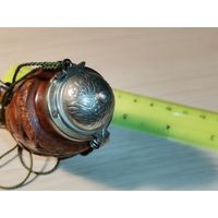 Деревянная часть, винтажной, курительной трубки.