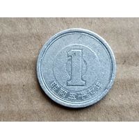 Япония 1 йена, 1982г. (D-107)