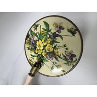 Зеркало зеркальце латунь сюжетное