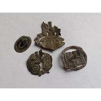 Кокарды школьные . Польша межвоенная , с 1 рубля, без мц