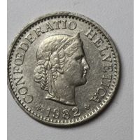 Швейцария, 10 раппенов, 1982 год