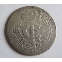 30 грошей злотый 1663 Краков Ян II Казимир