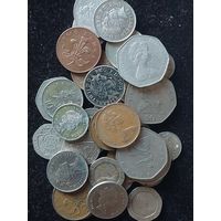 Лот монет великобритании