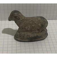 Овца, 18-19 в. Олово. Редкость.