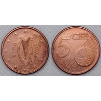 5 евроцентов 2002 г Ирландия