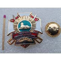 Знак. Гомельское Кадетское училище. тяжёлый, винт