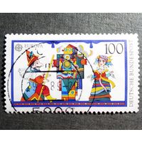 Марка Германия 1989 год Детские игры