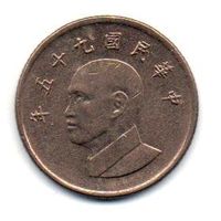КИТАЙСКАЯ РЕСПУБЛИКА /ТАЙВАНЬ/. 1 ДОЛЛАР 1986.