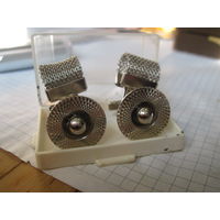 Запонки с футляром с рубля!