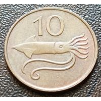 Исландия 10 эйре, 1981     ( 2-3-3 )