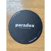 Подставка под пиво пивоварни "Paradox" /Россия/