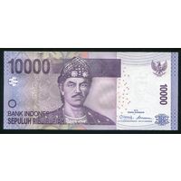 Индонезия 10000 рупий 2010 г. Р150a. Серия OFH. UNC