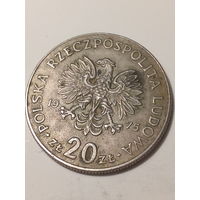 20 злотых Польша 1975 год.