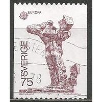 Швеция. Марка по программе "Европа". Скульптура. 1974г. Mi#852.