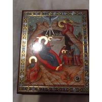 Икона Рождество Пресвятой Богородицы 16/14 на дереве