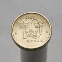 Швеция 10 крон 1992