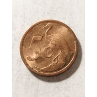 ЮАР 5 центов 2011