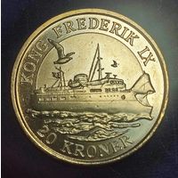 Дания 20 крон 2012г. Корабли - Паром Король Фредерик IX