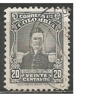 Колумбия. Кустодио Ровире. Борец за свободу. 1941г. Mi#438.