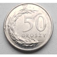 Польша 50 грошей, 2019 Не магнетик_Y# 973