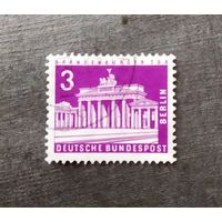 Марка Западный Берлин 1963 год Архитектура