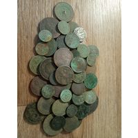 В основном " Империя"-65 монет. На опыты.